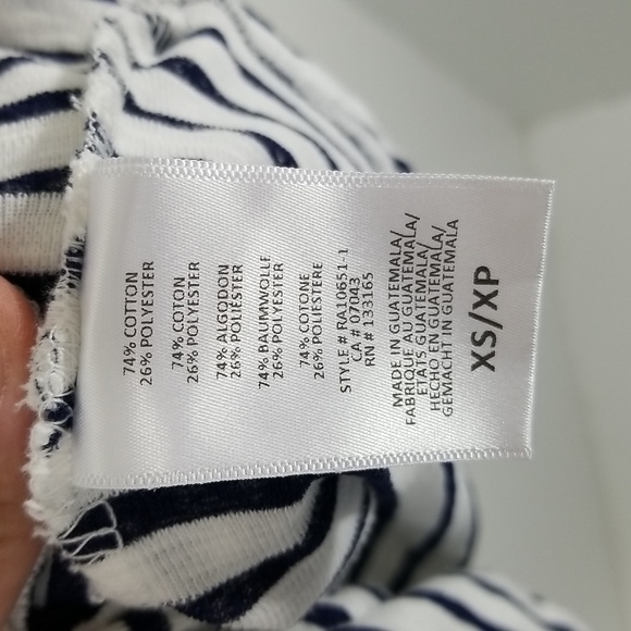 {Anthropologie} Eri + Ali Joceline Striped Wrap Top - Picture 6 of 10